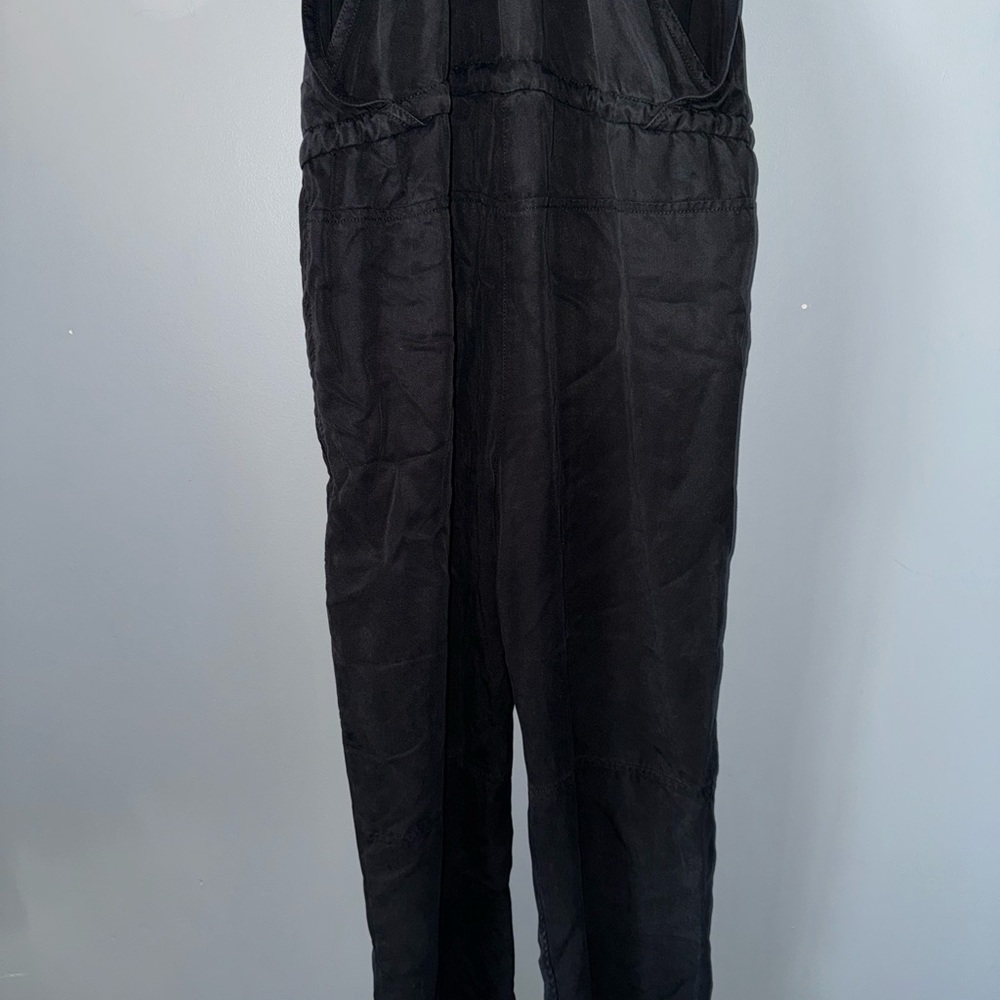 Aritzia Wilfred Free Valletta Overalls cropped in black - Picture 8 of 11